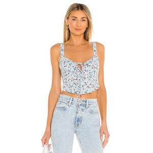 Floral Corset Top